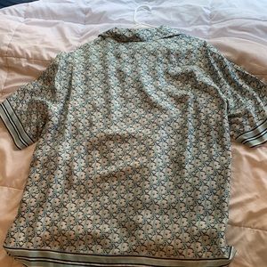 dior homme dior oblique pixel hawaiian shirt